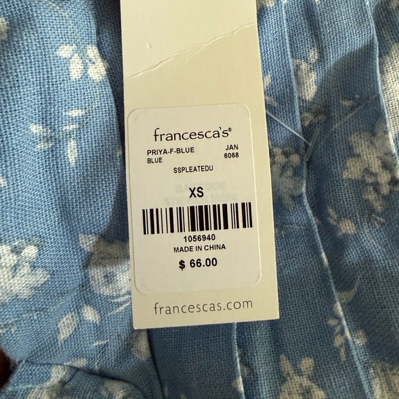 Petra Pleated Upper Floral Midi Dress - Picture 6 of 6